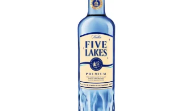 "Five Lakes Premium" Vodka, 40% vol 500ml