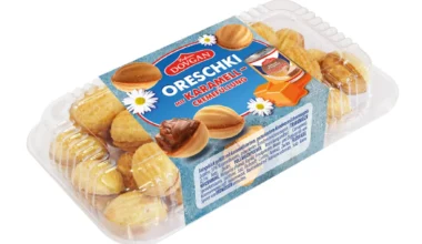 Dovgan Oreschki mit Karamell-Cremefüllung 250g