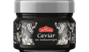 Andre’s Fish & Friends Black Caviar – Exquisite Seehasenrogen, MSC-zertifiziert 100g