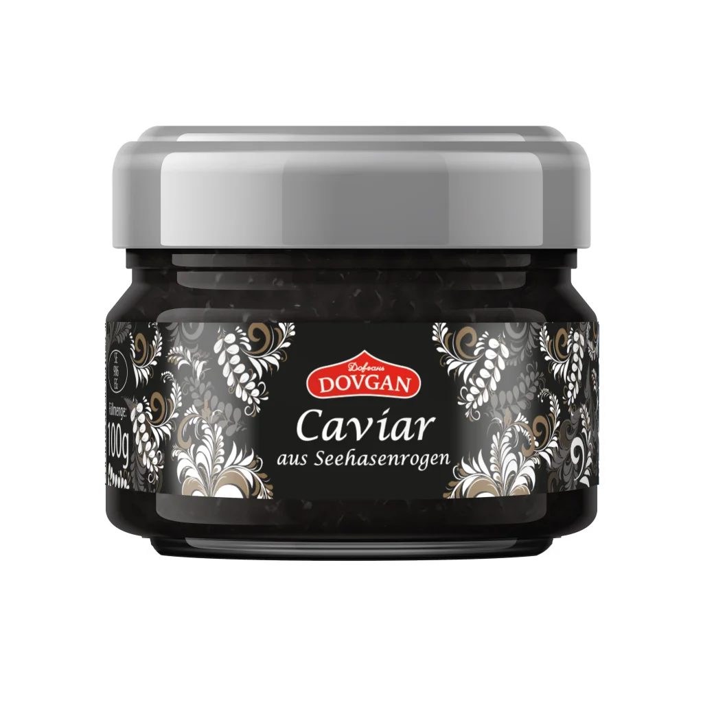 Andre’s Fish & Friends Black Caviar – Exquisite Seehasenrogen, MSC-zertifiziert 100g