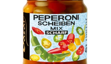 Bazar Peperoni Scheiben scharf Mix Jalapeno 470g