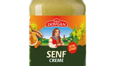 DOVGAN Senfcreme Extra scharf 188ml