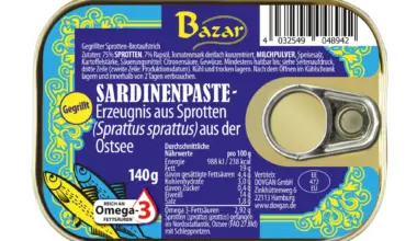 Bazar Gegrillte Sardinenpaste 140g