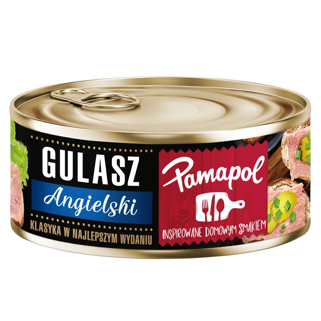 Pamapol  "Gulasz angielski" Fleischkonserve 300g