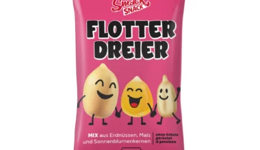Smack Snack Flotter Dreier Mix Erdnüsse, Mais & Sonnenblumenkerne 180g